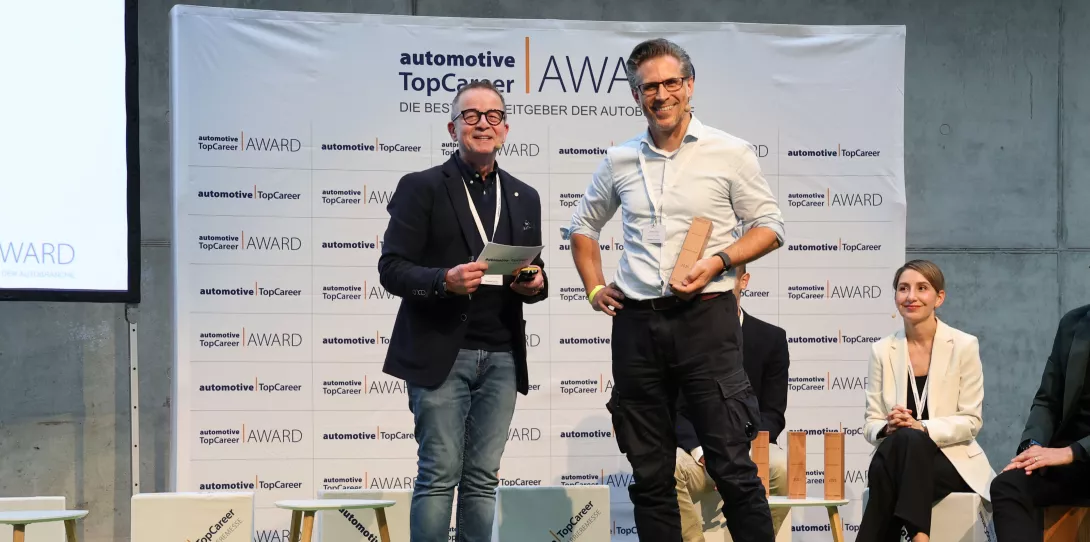 Stefan Stock HR Director Porsche Consulting TopCareer Award 2025