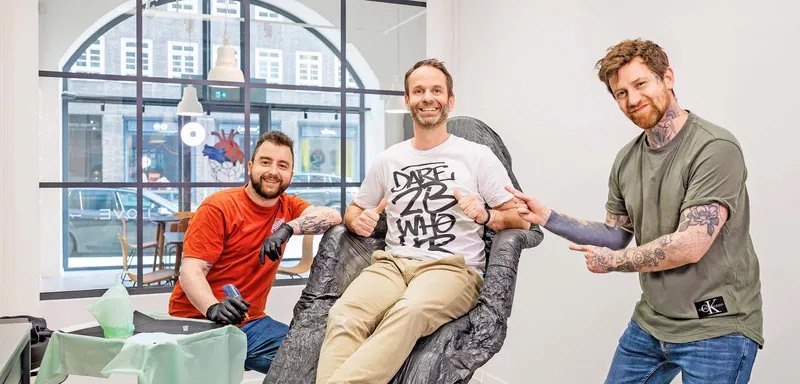 Per Ledermann CEO und Vorstandsvorsitzender der Edding AG mit Partnern