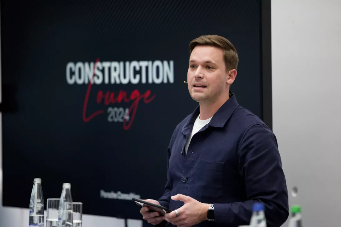 Porsche Consulting Construction Lounge 2024