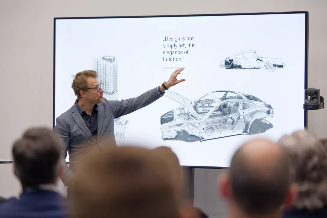 Porsche Consulting Construction Lounge 2024