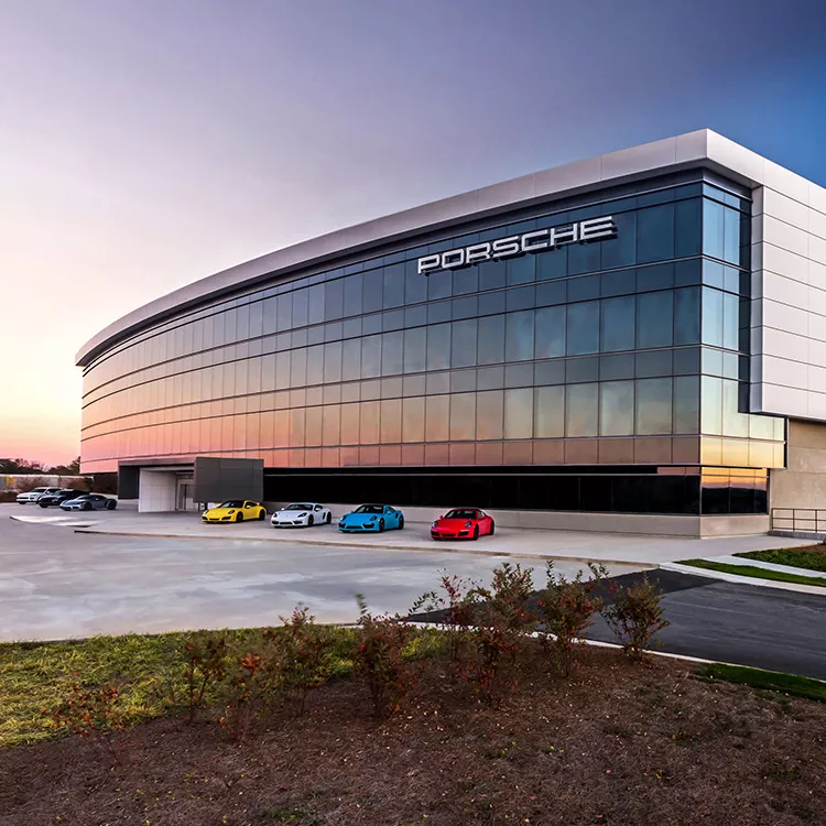 The Porsche Consulting office building in Atlanta, USA