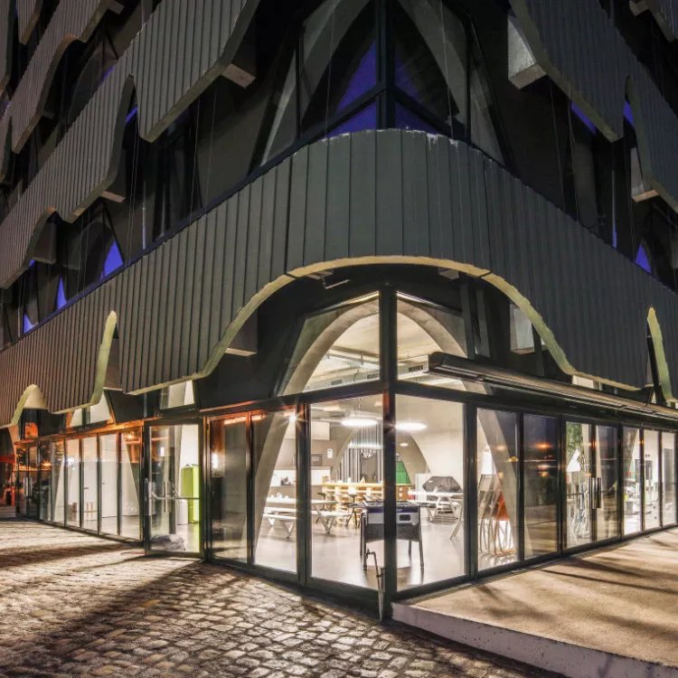 The Porsche Consulting office building in Berlin, Germany