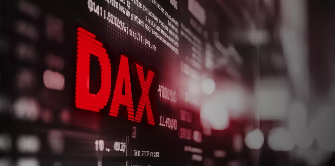 DAX Screen with stock data Porsche Consulting