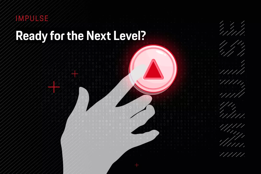 Porsche Consulting Impulse Ready for the next level hand pushes button