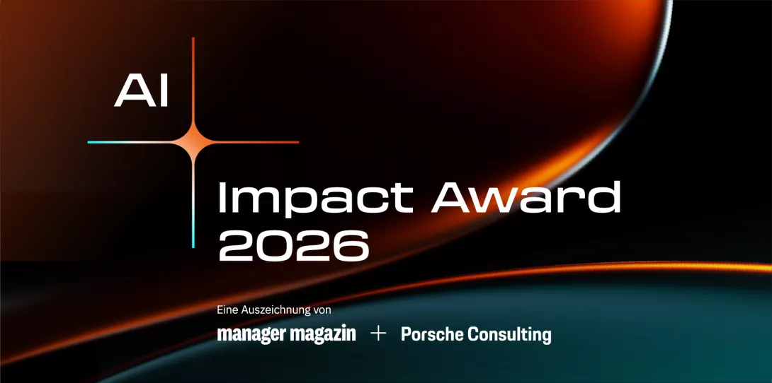 AI Impact Award manager magazin + Porsche Consulting
