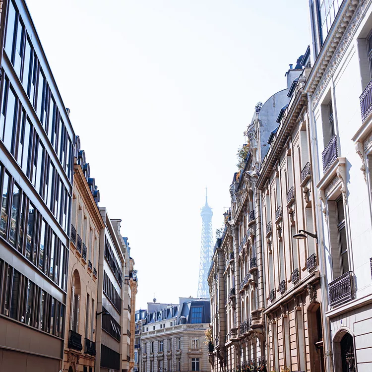 The Porsche Consulting office building in Paris, France