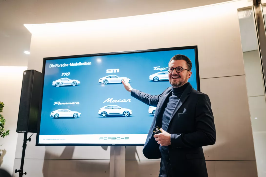 Porsche Consulting Quality Lounge 2025 in Zuffenhausen Stuttgart