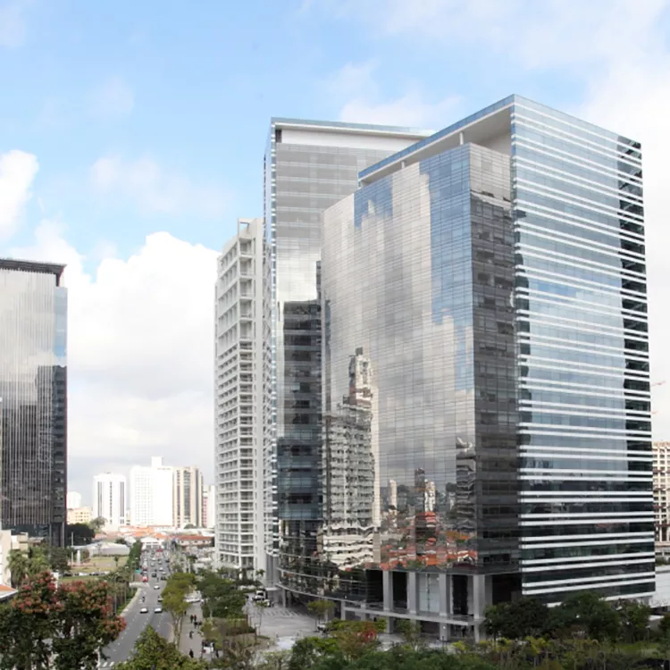 The Porsche Consulting office building in São Paulo, Brazil