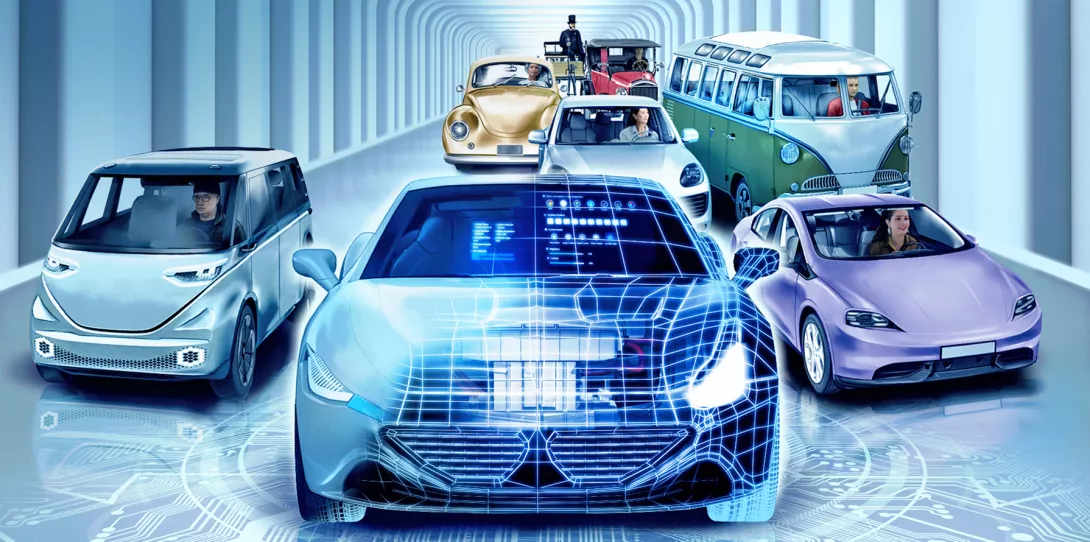 Sortware designed/defined cars