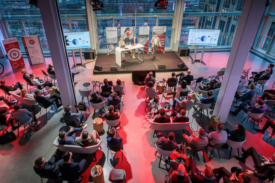 Porsche Consulting Health and Sports Ecosystem Lounge 2024 in Munich