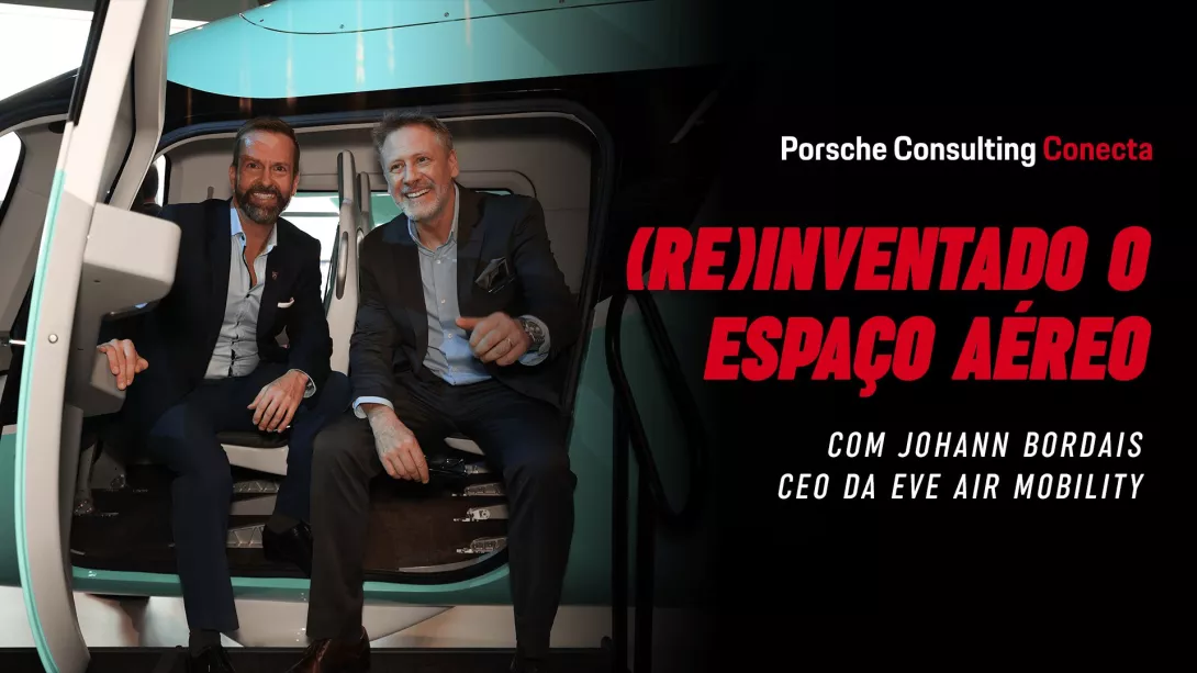 (Re)Inventando o espaço aéreo om Johan Bordais, CEO da EVE Air Mobility
